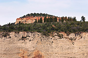 The top of Cathedral Mountain - Zion National Park