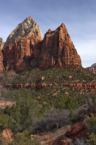 Jacob and Mount Moroni. Zion National Park - March 25, 2006.