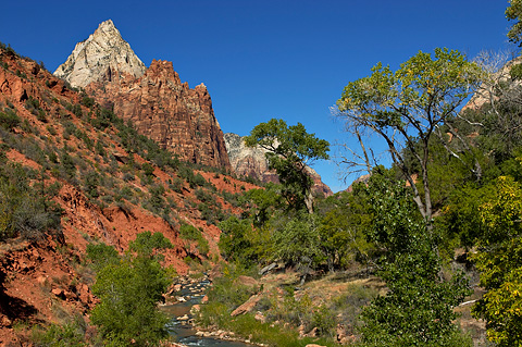 Jacob and Mount Moroni. Zion National Park - October 8, 2004.