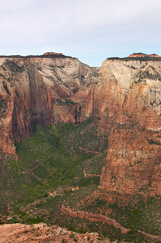 The Court of the Patriarchs. Zion National Park - May 14, 2005.