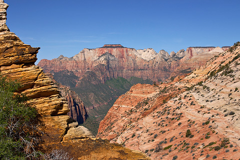 The Towers of the Virgin. Zion National Park - May 13, 2005.
