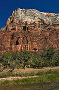 The westward facing slope of The Great White Throne - Zion National Park