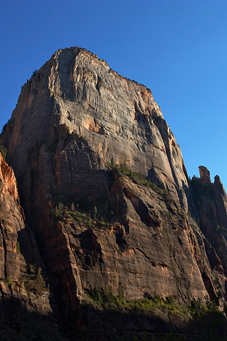 The Great White Throne. Zion National Park - October 7, 2004.