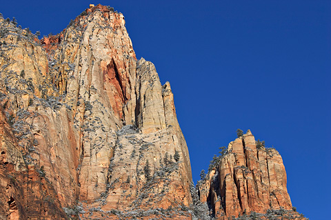 Lady Mountain. Zion National Park - February 20, 2006.