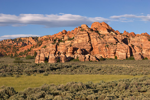 Hoodoos. Zion National Park - May 29, 2005.