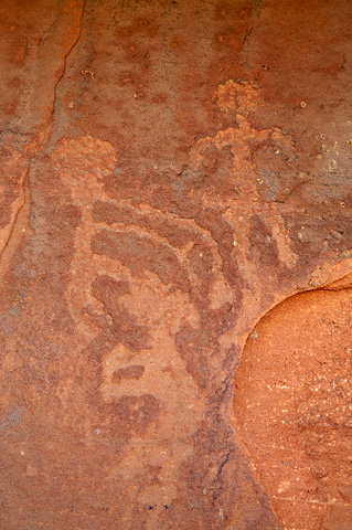 Petroglyphs. Zion National Park - April 9, 2009.