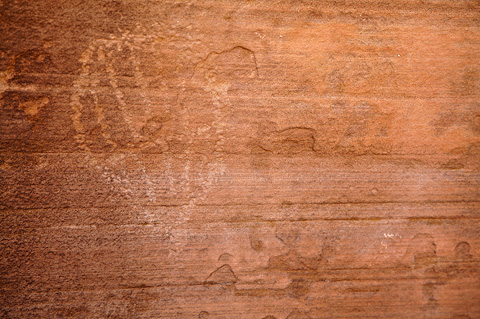 Petroglyph. Zion National Park - April 9, 2009.