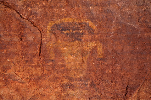 Pictograph. Zion National Park - April 10, 2009.