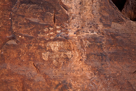 Pictograph. Zion National Park - April 10, 2009.