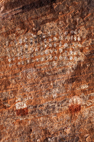 Pictographs. Zion National Park - April 10, 2009.