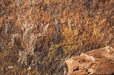 Pictographs. Zion National Park - April 10, 2009.