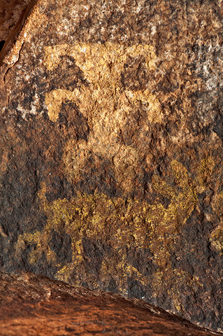 Pictographs. Zion National Park - April 10, 2009.