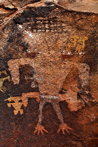 Pictographs. Zion National Park - April 10, 2009.