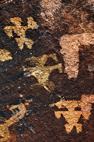 Pictographs. Zion National Park - April 10, 2009.