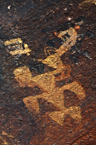 Pictographs. Zion National Park - April 10, 2009.
