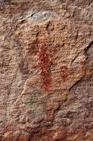 Pictograph. Zion National Park - April 10, 2009.