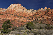 The Sentinel, from the Sand Bench Trail - Zion National Park