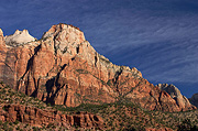 The Sentinel, seen from the Pa'rus Trail - Zion National Park