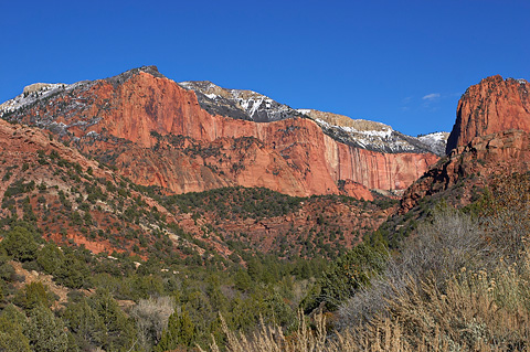 Horse Ranch Mountain. Zion National Park - October 30, 2004.