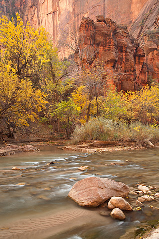 Earthly temple. Zion National Park - October 28, 2007.