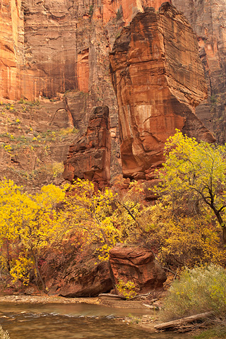 The Altar and The Pulpit. Zion National Park - November 1, 2008.