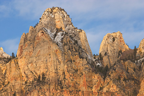 The Towers of the Virgin. Zion National Park - February 19, 2006.