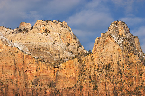 The Sundial. Zion National Park - February 19, 2006.