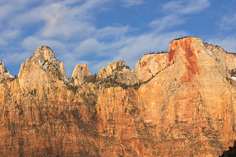The Altar of Sacrifice. Zion National Park - February 19, 2006.