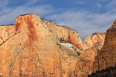 The Altar of Sacrifice. Zion National Park - February 19, 2006.