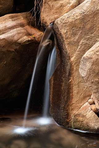 An earthen pitcher. Zion National Park - October 17, 2008.